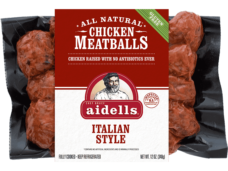 ALL NATURAL* ITALIAN STYLE CHICKEN MEATBALLS