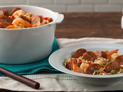 Jambalaya Recipe with Cajun Andouille Sausage